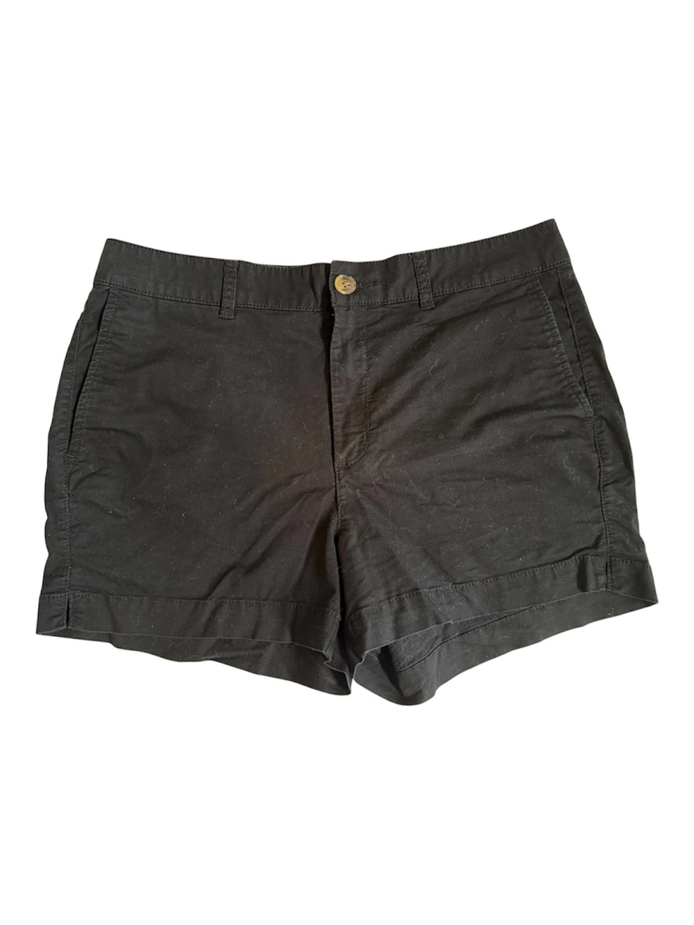 Old Navy "Everyday" High-Rise Black Shorts - Size 8 Basics Normcore Athleisure